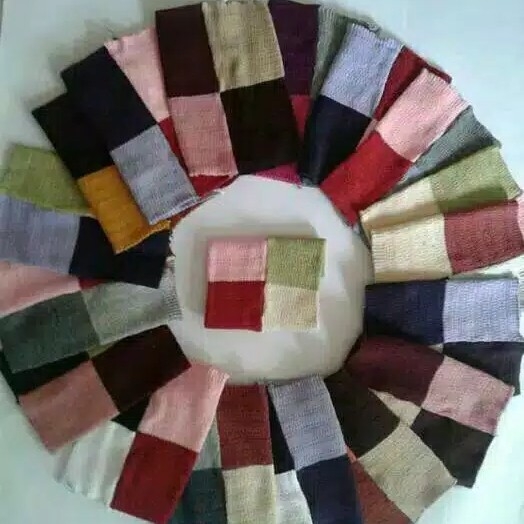 Ciputbandana rajut 4 warna anti pusing  bandana rajut   inner banda