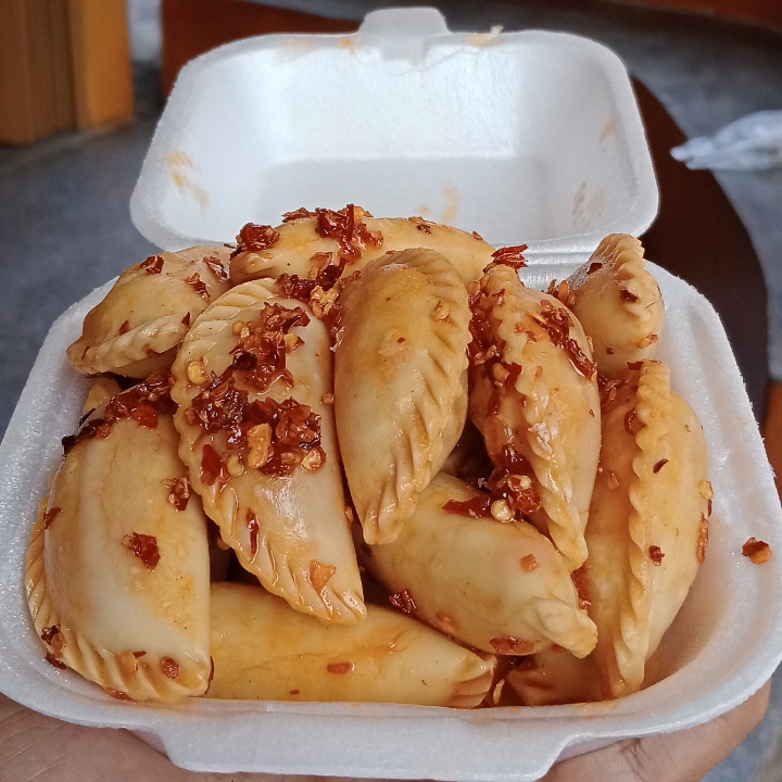 Cireng Isi Ayam Chilli Oil