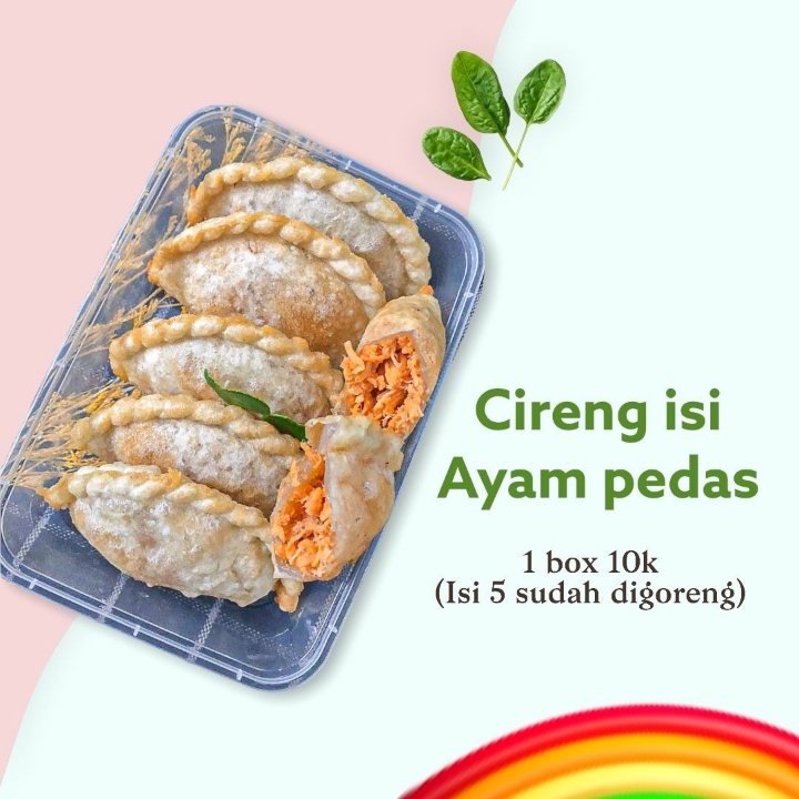 Cireng Isi Ayam Pedas 