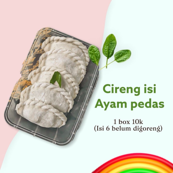 Cireng Isi Ayam Pedas Mentahan