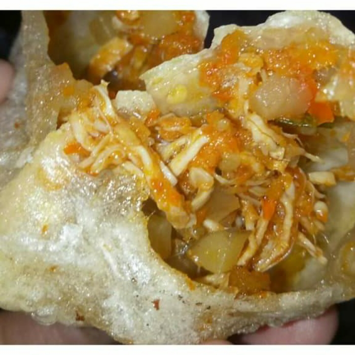 Cireng Isi Ayam Suwir Kentang