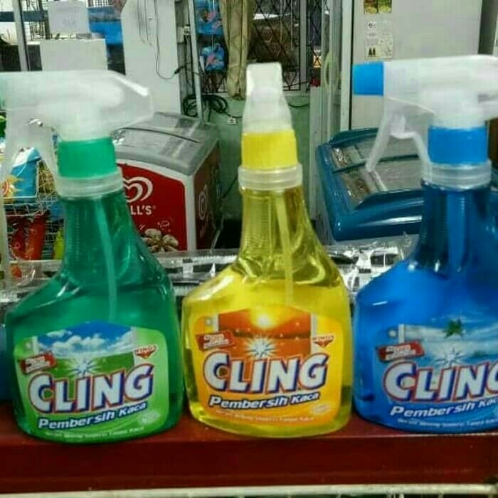 Cling Pembersih Kaca 440 Ml 3