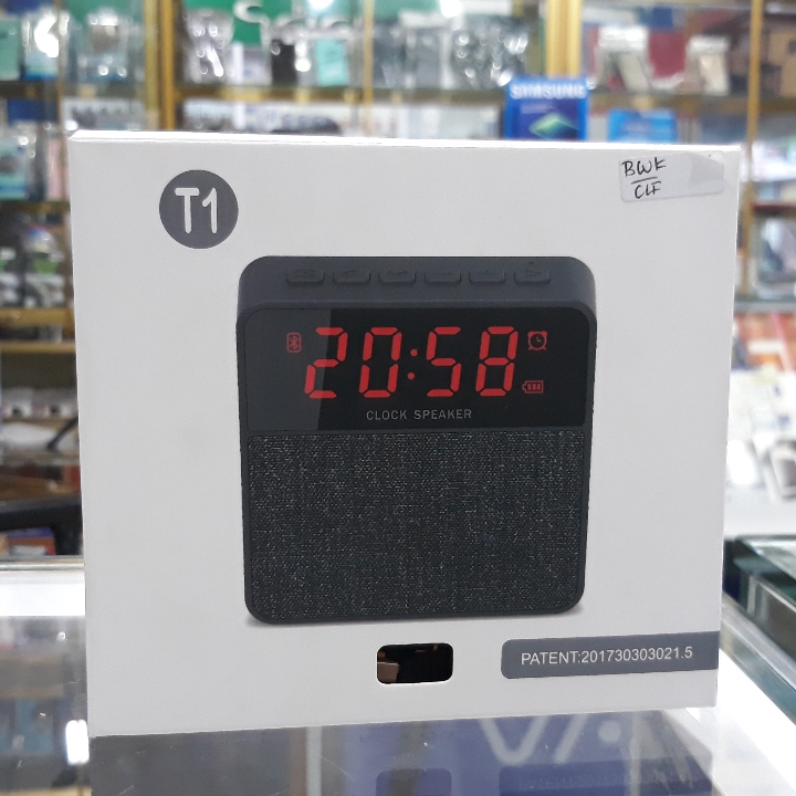 Clock Speaker T1 Super Bass 4