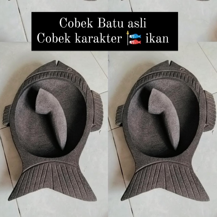 Cobek Karakter Ikan