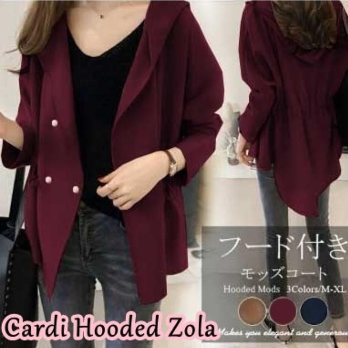 Code 80 Cardi hooded zola