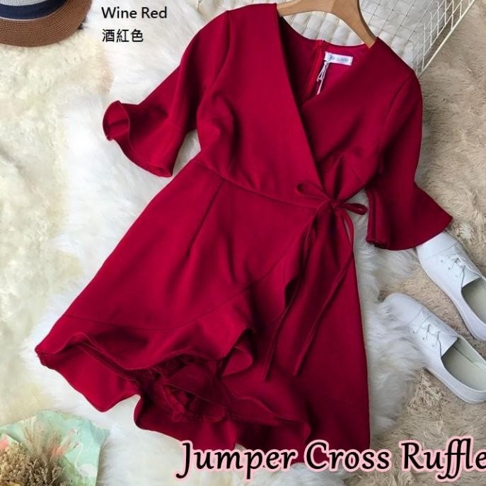 Code 94 Jumper cross ruffle