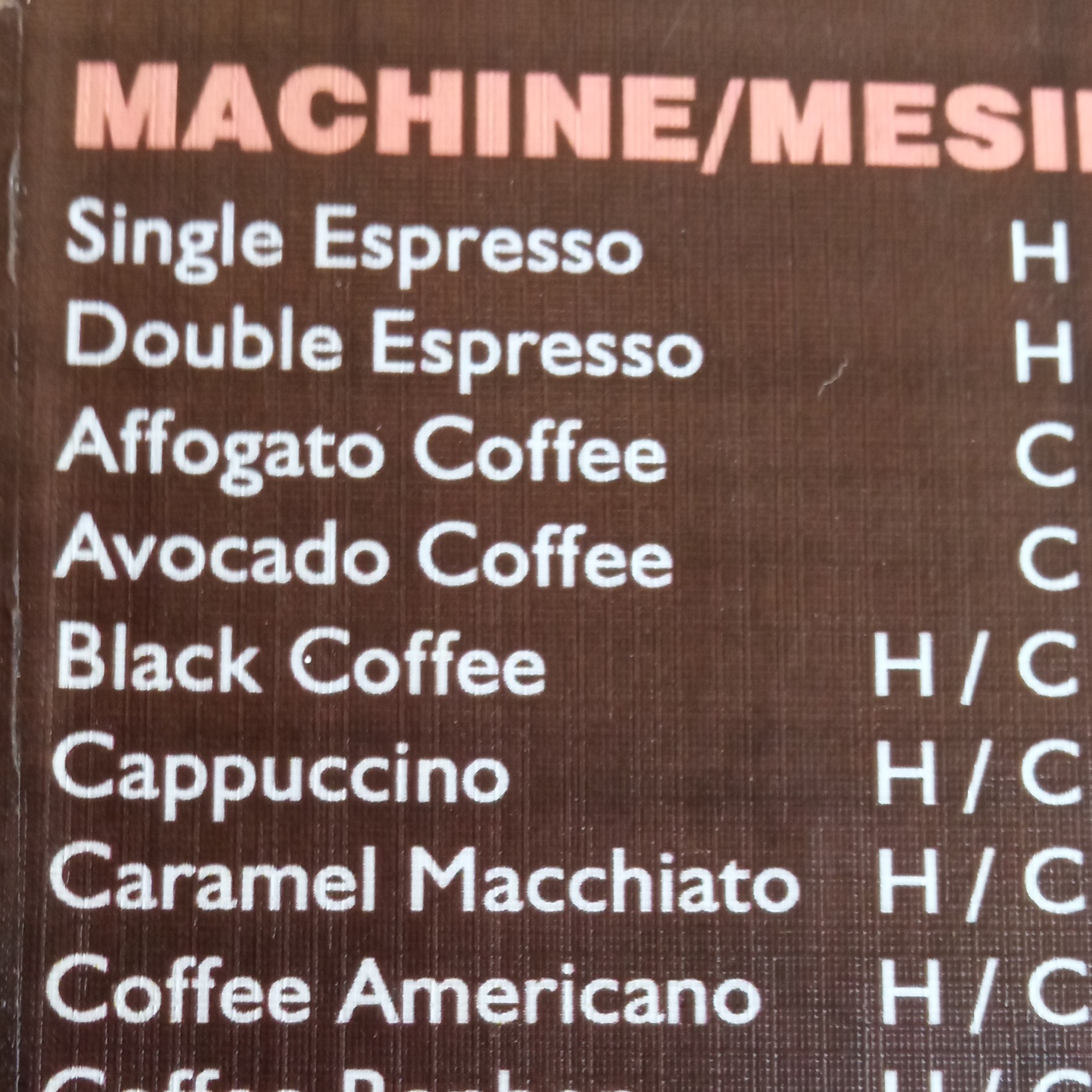 Coffe Americano