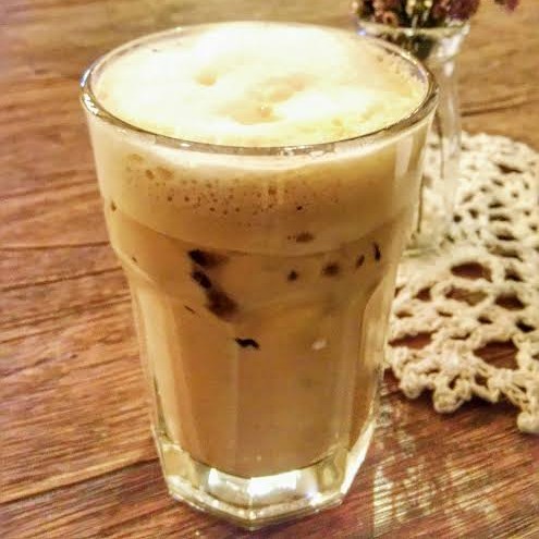 Coffe Hazelnut Latte Dingin