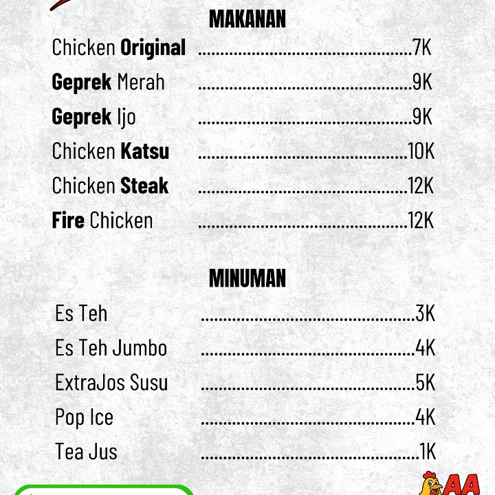 Combo 1 Nasgeprek Ijo 2