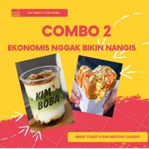 Combo 2 Egg Cheese Toast Kim Classic Matcha 