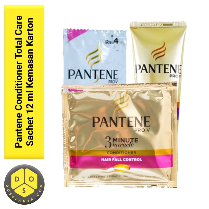 Conditioner Pantene Total Care Tube 12 ml Kemasan Karton