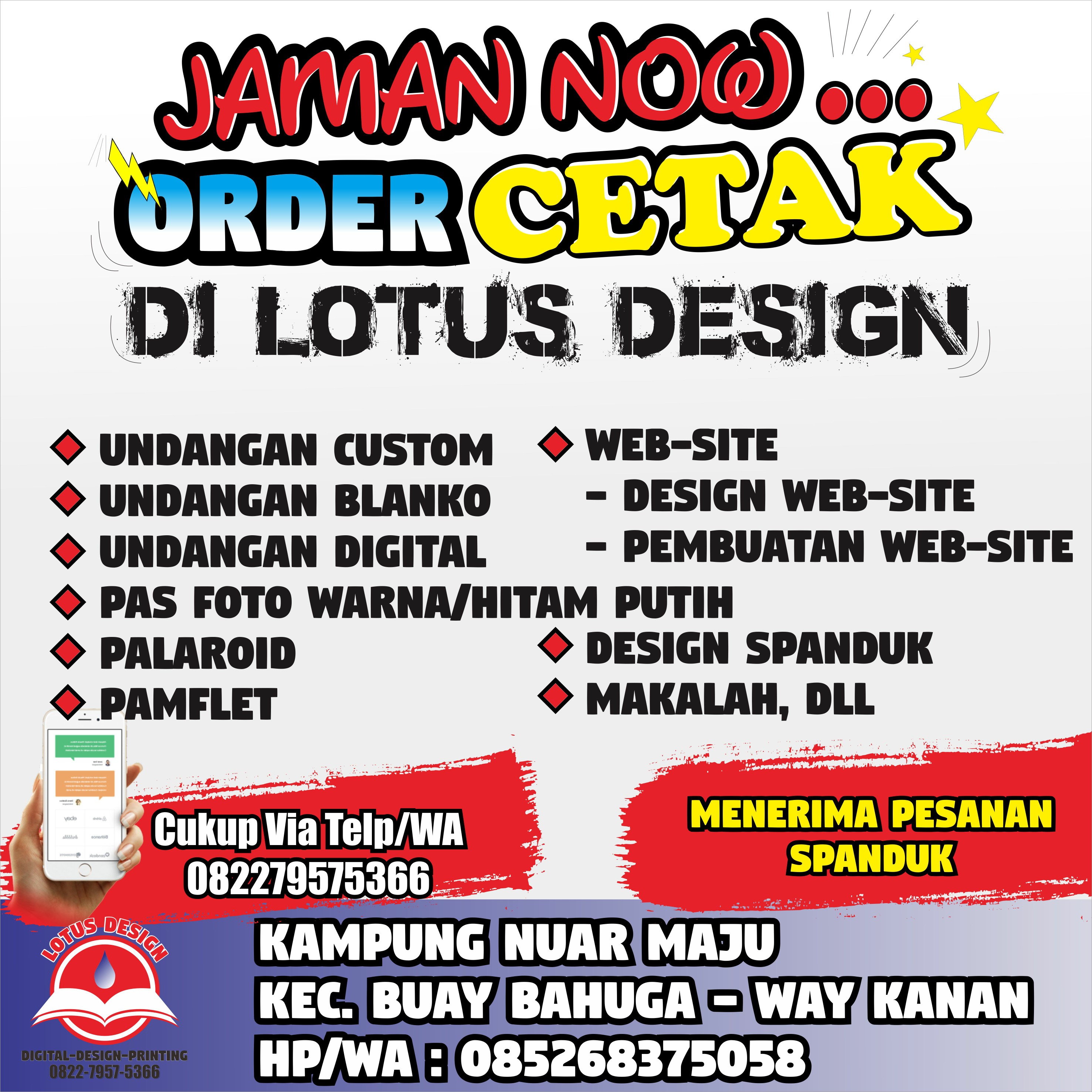 Contoh Desain Spanduk