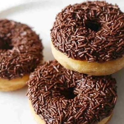 Donat Toping Coklat Ceres