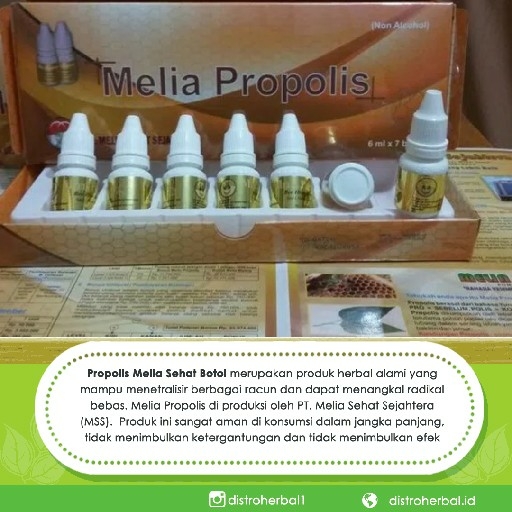 Propolis Melia 6 Ml Isi 7 Botol