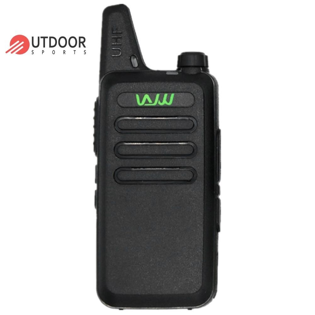Wln kd-c1 Walkie-talkie Mini Portable UHF 400-470MHz untuk Outdoor