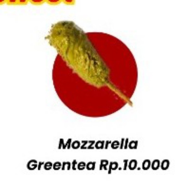 Corndog Mozarella Greentea