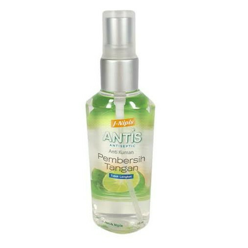 Antis Pembersih Tangan Antiseptik Spray Jeruk Nipis 55 ml - Kesehatan