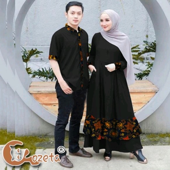 Couple Milanda Kombi Batik Black