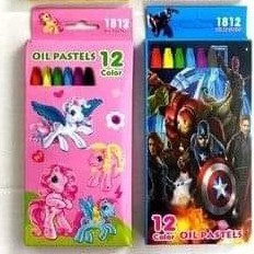 Crayon Oil Pastels 12 Warna 2