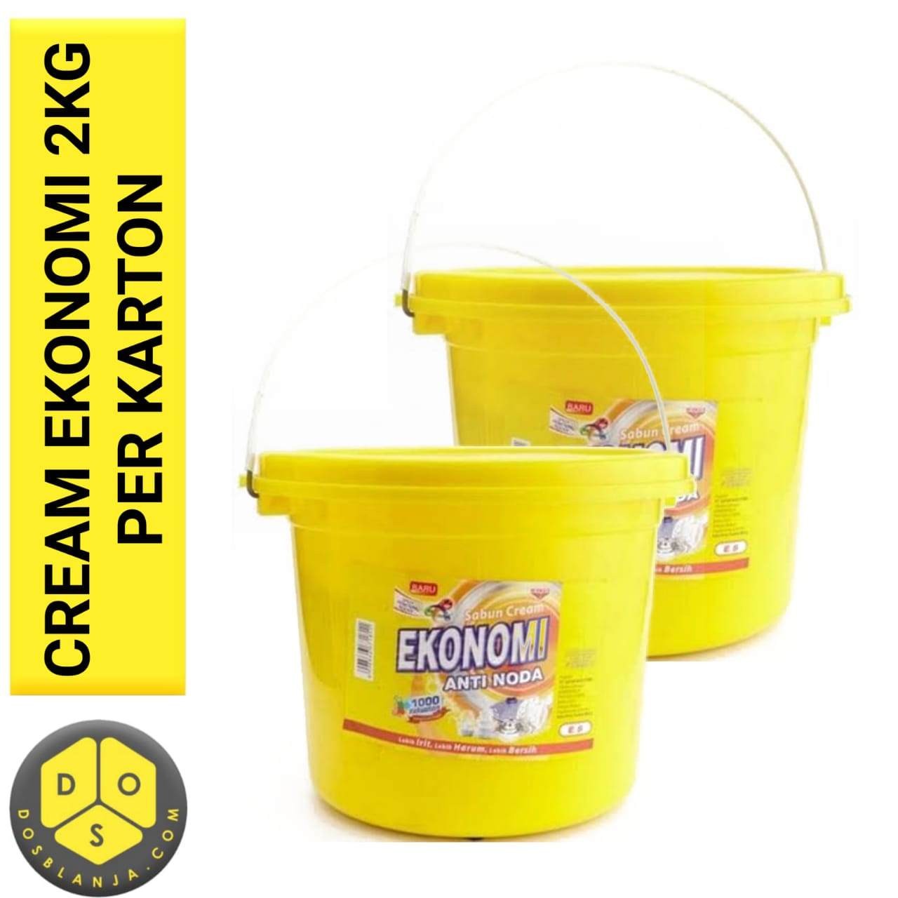 Cream Ekonomi 3 Ember