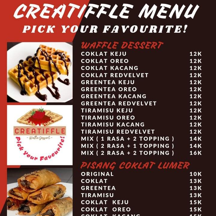 Creatiffle Wafflw Dessert 3