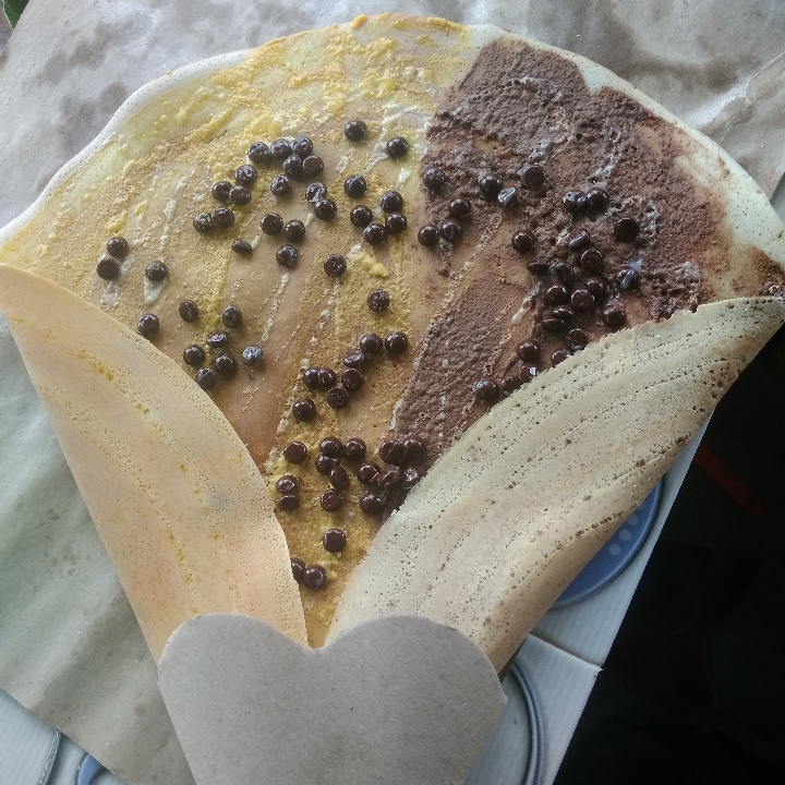 Crepes Banana Coklat Chochochip