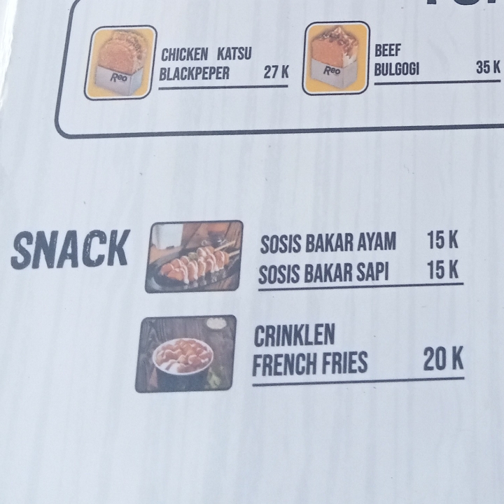 Crinklen Frech Fries