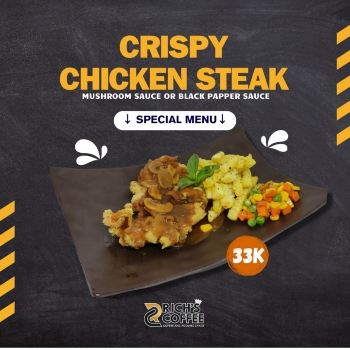 Crispy Chicken Steak