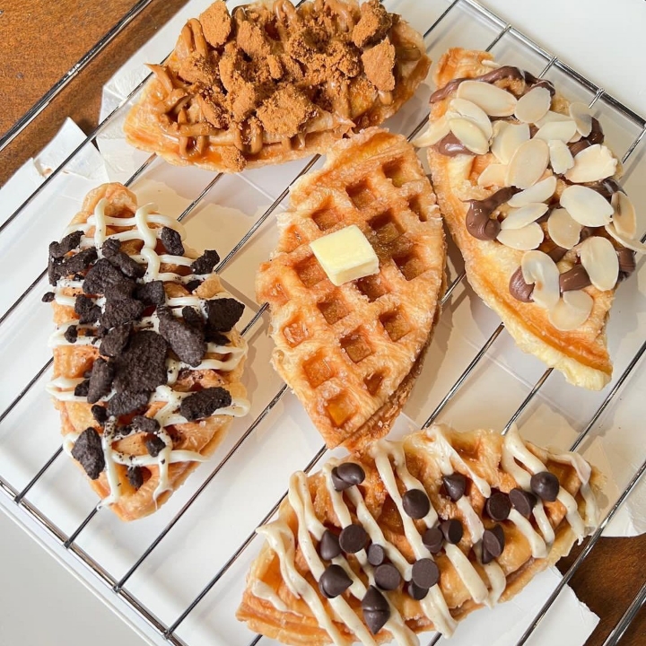 Croffle Chocolate Cheese