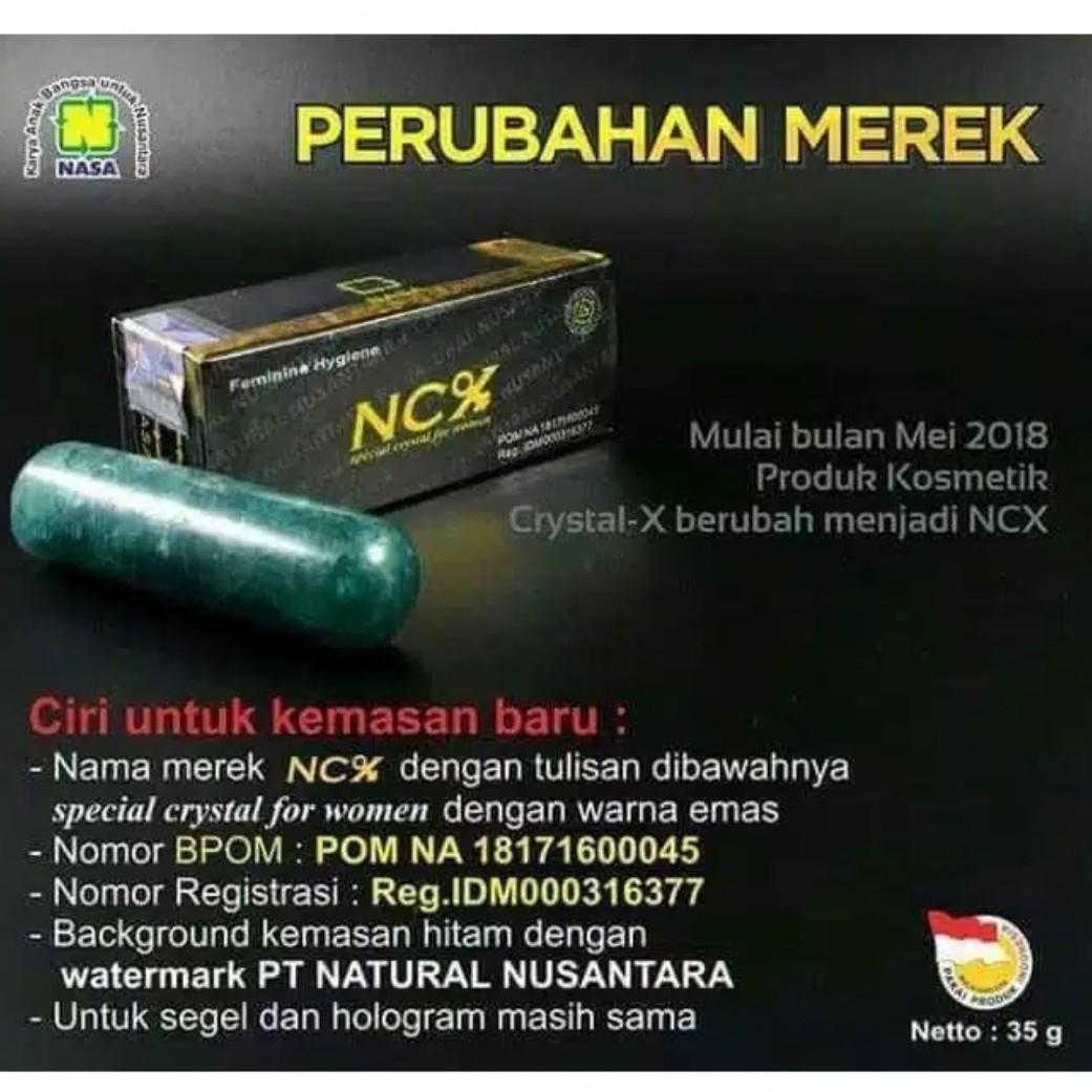 Crystal X - NCX Nasa Original