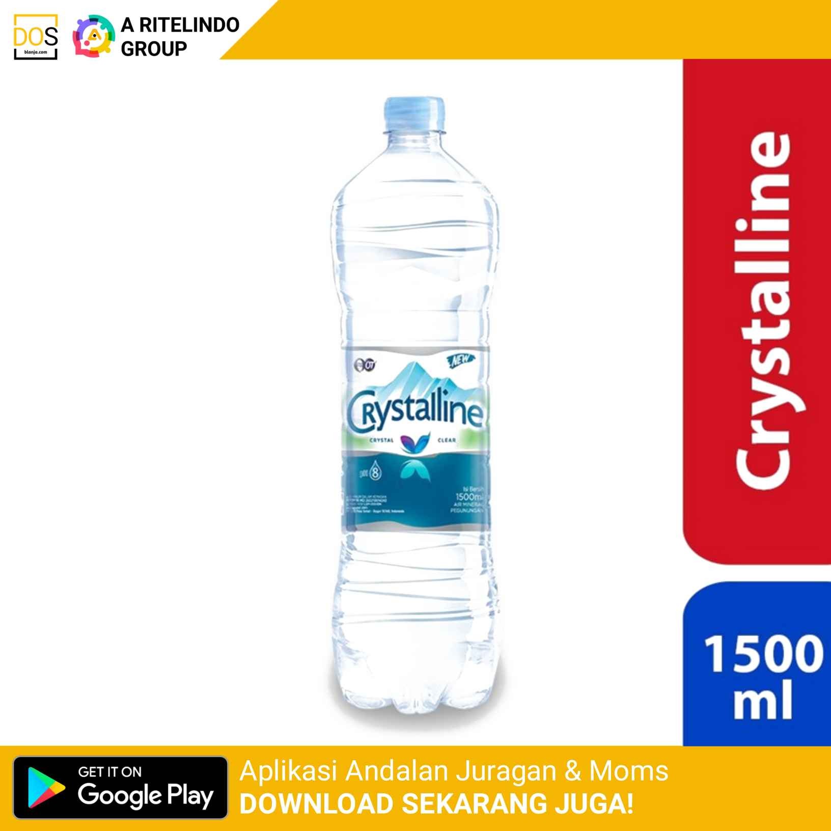 Crystalline Botol 1500 ml Kemasan Karton