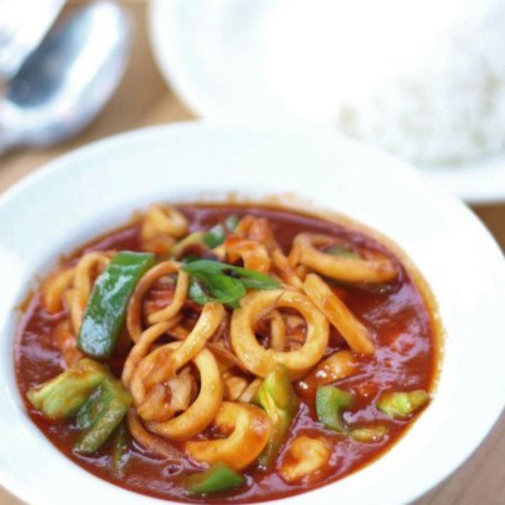 Cumi Asam Manis 