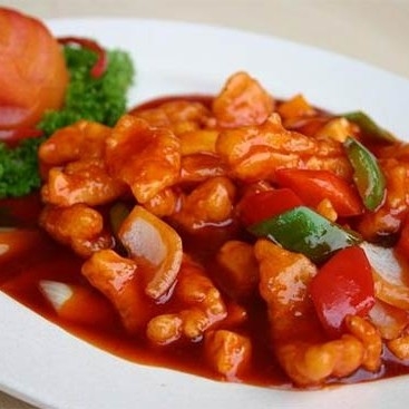 Cumi Asam Manis Nasi