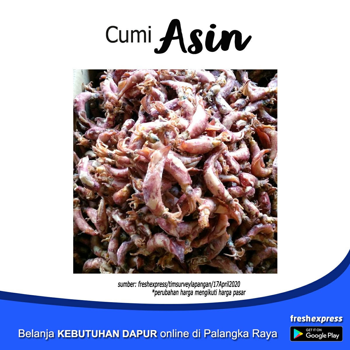 Cumi Asin 250 Gram