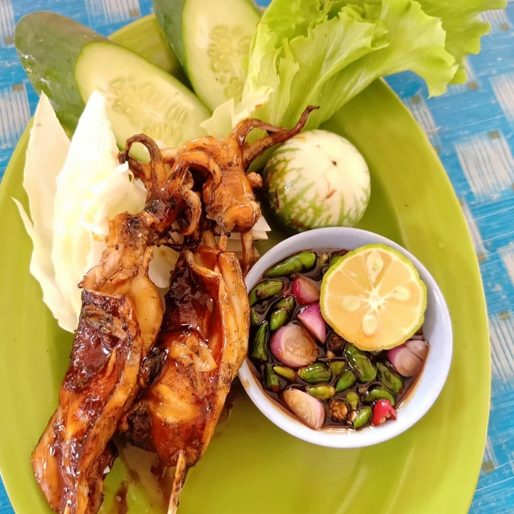 Cumi Bakar Tanpa Nasi 