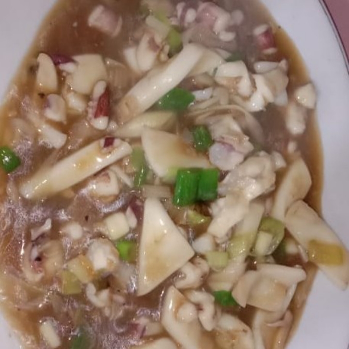 Cumi Cah Saus Tiram