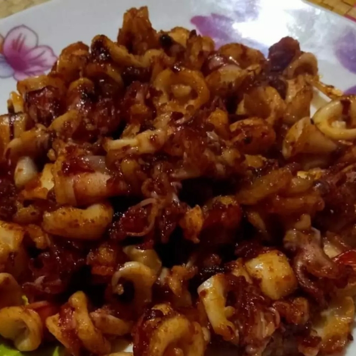 Cumi Goreng Cabe Kering 