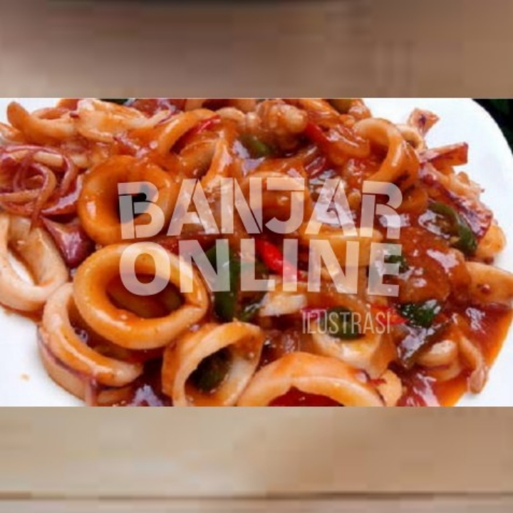 Cumi Saus Asam Manis