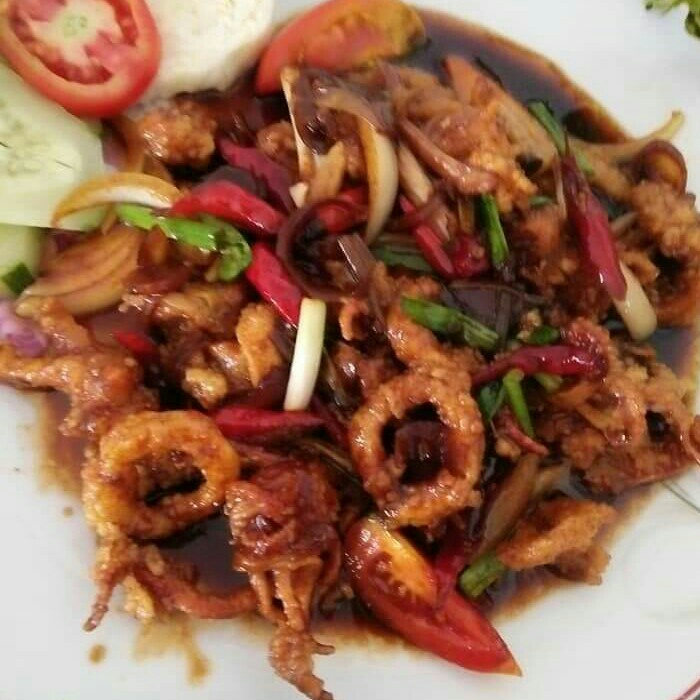 Cumi Saus Mentega
