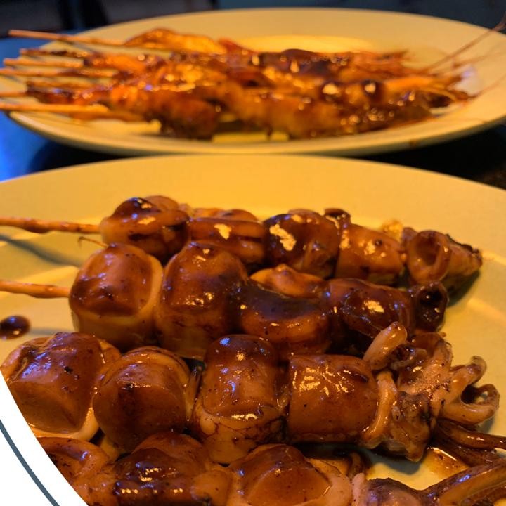 Cumi Sosis Bakar