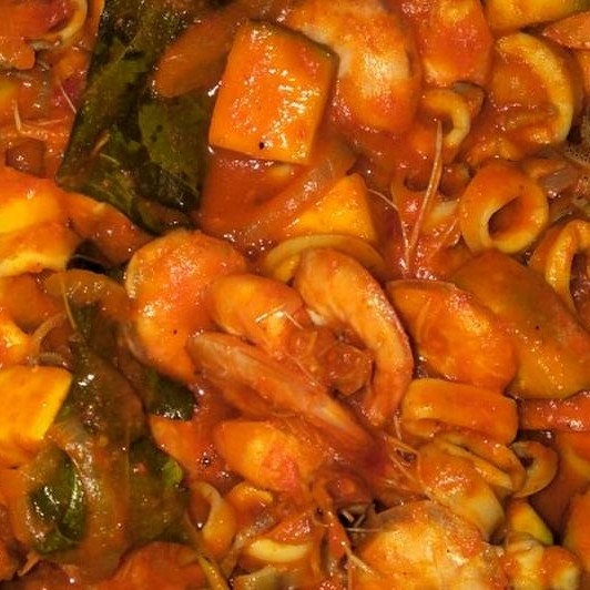 Cumi Udang Asam