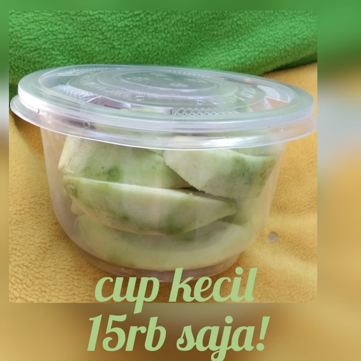 Cup Kecil Rujak Jambu Kristal Bumbu Sambal Bangkok