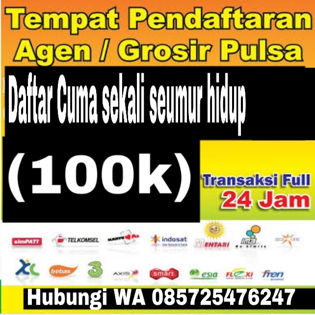 DAFTAR JADI AGEN