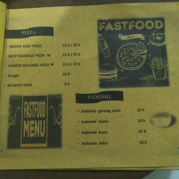 DAFTAR MENU DOM-DOM CAFE