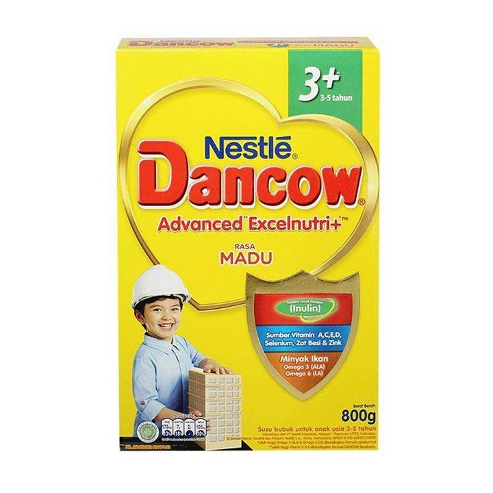 DANCOW 3+ MADU 800gr