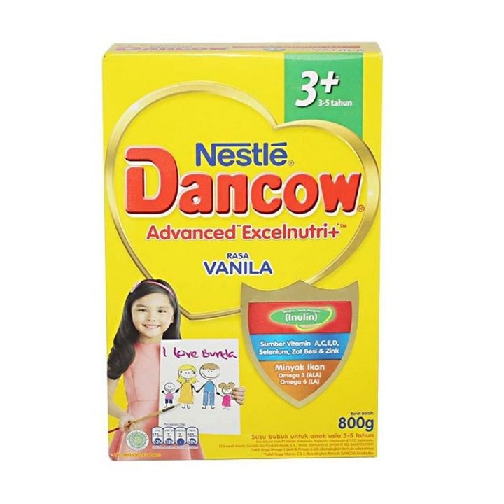 DANCOW 3+ VANILA 800gr