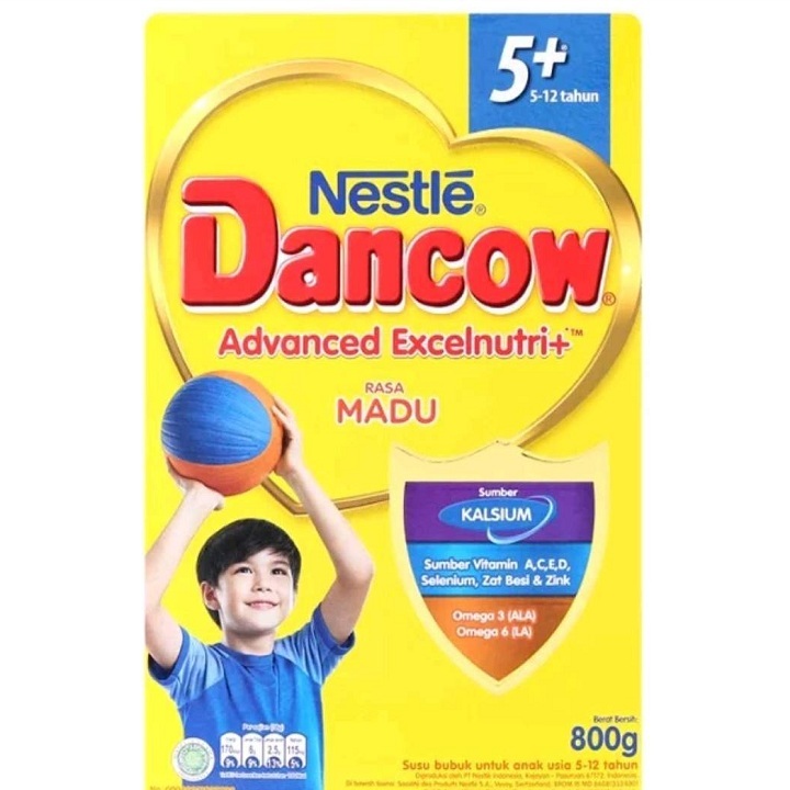 DANCOW 5+ MADU 800gr