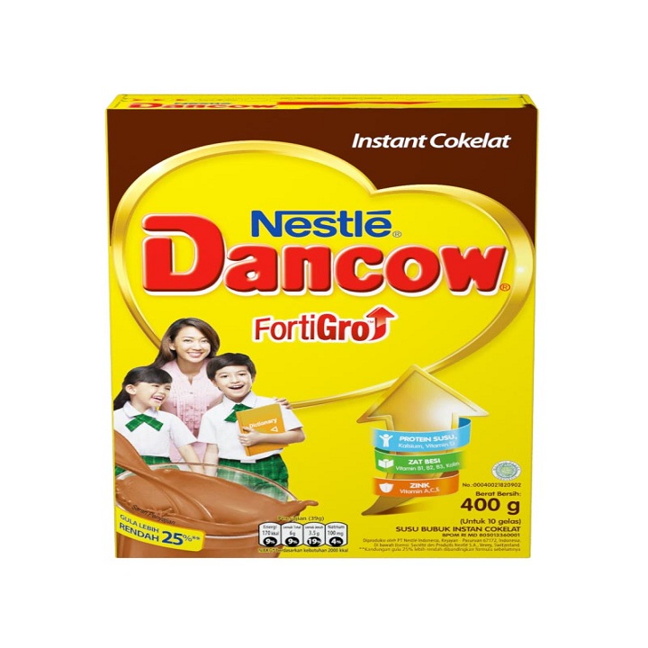 DANCOW FortiGro Instant Cokelat 400gr