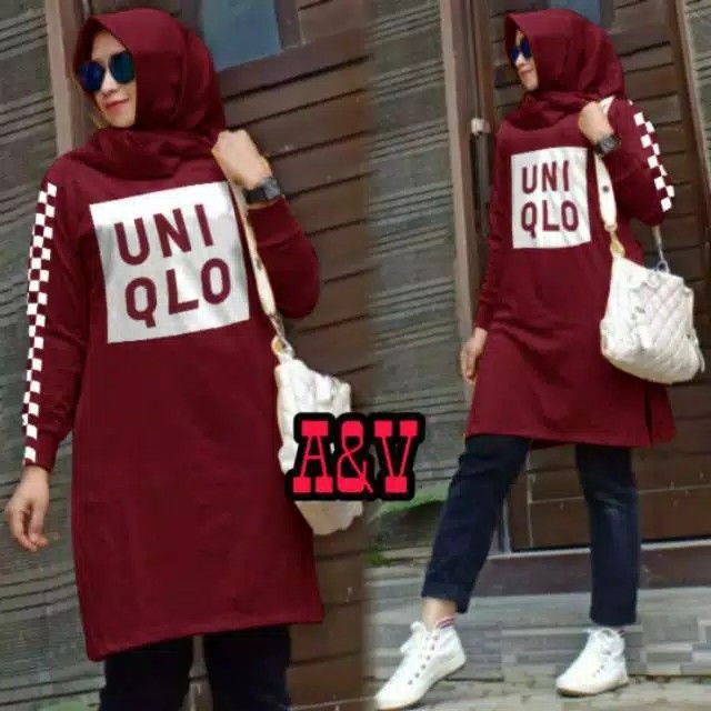 DB TUNIK UNI PROMO BAHAN BABYTERRY HALUS 2