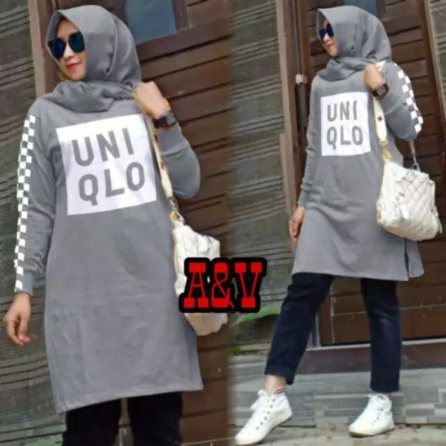 DB TUNIK UNI PROMO BAHAN BABYTERRY HALUS 3